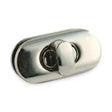 Nickel-Plated Brass Twist-Lock 4-Piece Bag Fastener Set Image 1