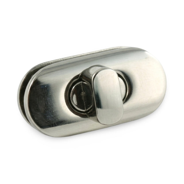 Nickel-Plated Brass Twist-Lock 4-Piece Bag Fastener Set Image 1