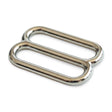 Nickel-Plated Steel Rounded 3-Bar Webbing Slide Image 1