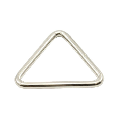 Nickel-Plated Steel Welded Triangle Image 1