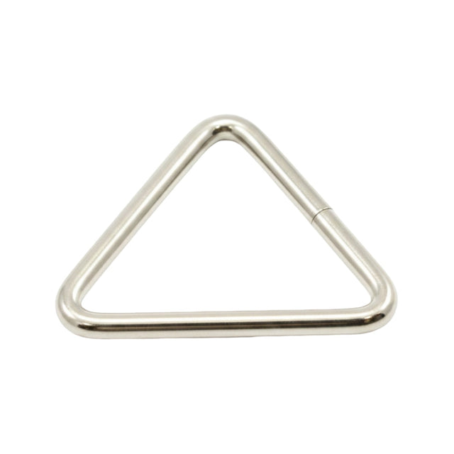 Nickel-Plated Steel Welded Triangle Image 1
