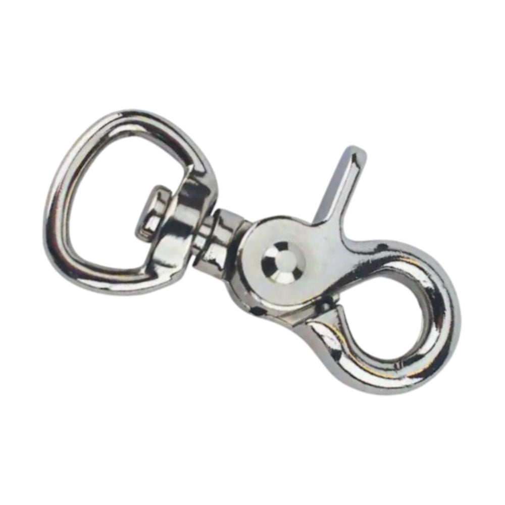Nickel-Plated Zinc Swivel Trigger Snap Hook Image 1