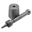 No. 215-3 7/16" (#3) Stainless Steel Plain Rim Grommet Die Set Image 1