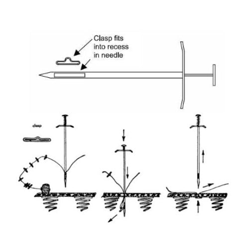 No. 417 12" Tufting Needle Image 3