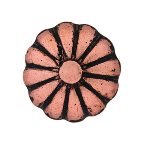 No. 7001-OCLR 1/2 7/16" Daisy Old Copper Lacquered Rolled Nail Image 1