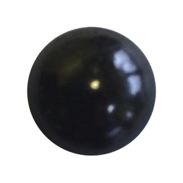 No. 7160-BL 1/2 7/16" Black Lacquered Glossy Nail Image 1