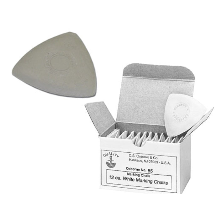 No. 85 White Clay-Based Marking Chalks Image 1