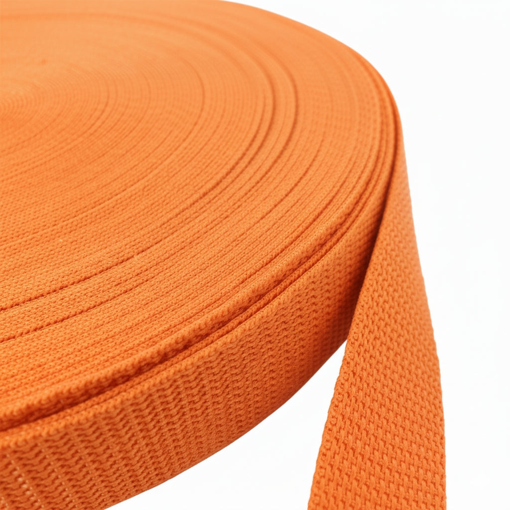 Orange Polypropylene Webbing (1.5 mm) Image 1