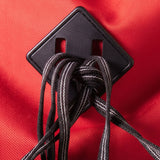 PD 712 1" Black PVC "Pig Snout" Lash Tab Image 2