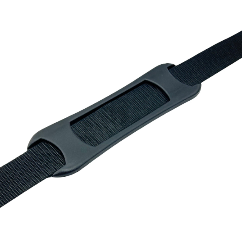 PD-716 Black PVC Oval Shoulder Strap Pad Image 3
