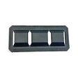 PD 718 1" Black PVC Lash Tab Image 1
