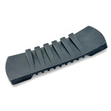 PD 722 2" Heavy-Duty Black PVC Shoulder Strap Pad Image 2