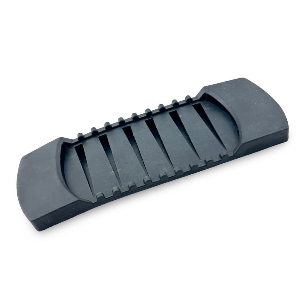 PD 722 2" Heavy-Duty Black PVC Shoulder Strap Pad Image 1