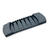 PD 722 2" Heavy-Duty Black PVC Shoulder Strap Pad Image 1