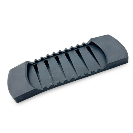 PD 722 2" Heavy-Duty Black PVC Shoulder Strap Pad Image 1