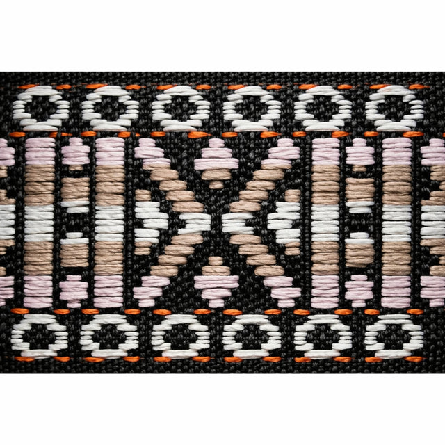 "Pink Track" Polyester Jacquard Webbing (1.75 mm) Image 1