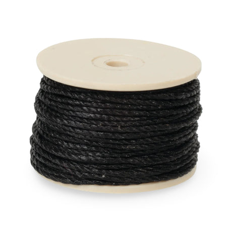 Replacement Waxed Black Thread for No. 413 Automatic Sewing Awl Image 1