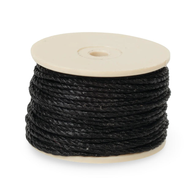 Replacement Waxed Black Thread for No. 413 Automatic Sewing Awl Image 1