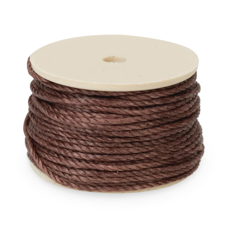Replacement Waxed Brown Thread for No. 413 Automatic Sewing Awl Image 1