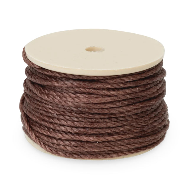 Replacement Waxed Brown Thread for No. 413 Automatic Sewing Awl Image 1