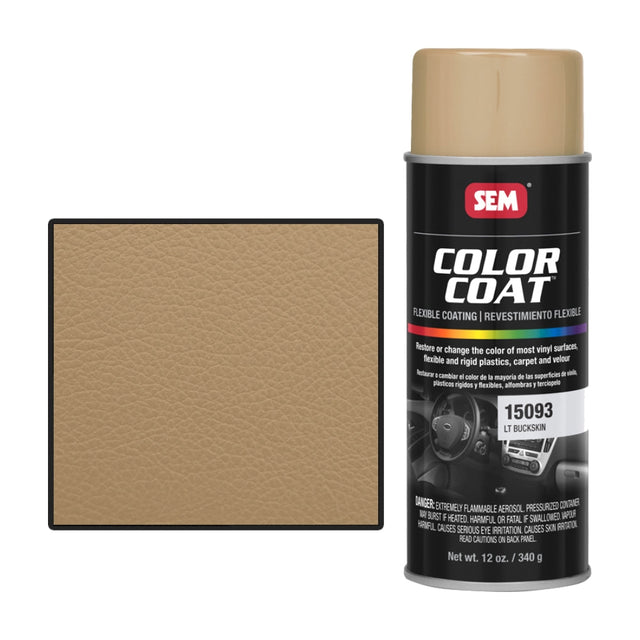 SEM® Color Coat™ Light Buckskin Vinyl Paint (15093) [12 oz] Image 1