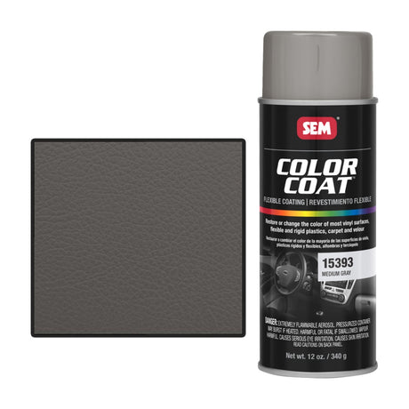 SEM® Color Coat™ Medium Gray Vinyl Paint (15393) [12 oz] Image 1