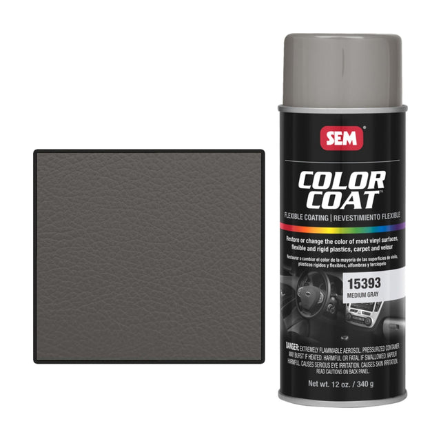 SEM® Color Coat™ Medium Gray Vinyl Paint (15393) [12 oz] Image 1