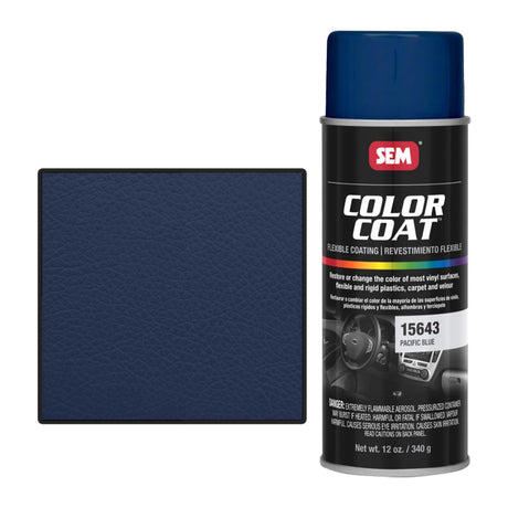 SEM® Color Coat™ Pacific Blue Vinyl Paint (15643) [12 oz] Image 1
