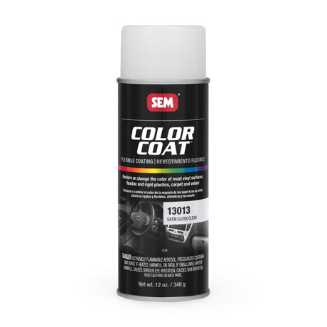 SEM® Color Coat™ Satin Gloss Clear Coat (13013) [12 oz] Image 1