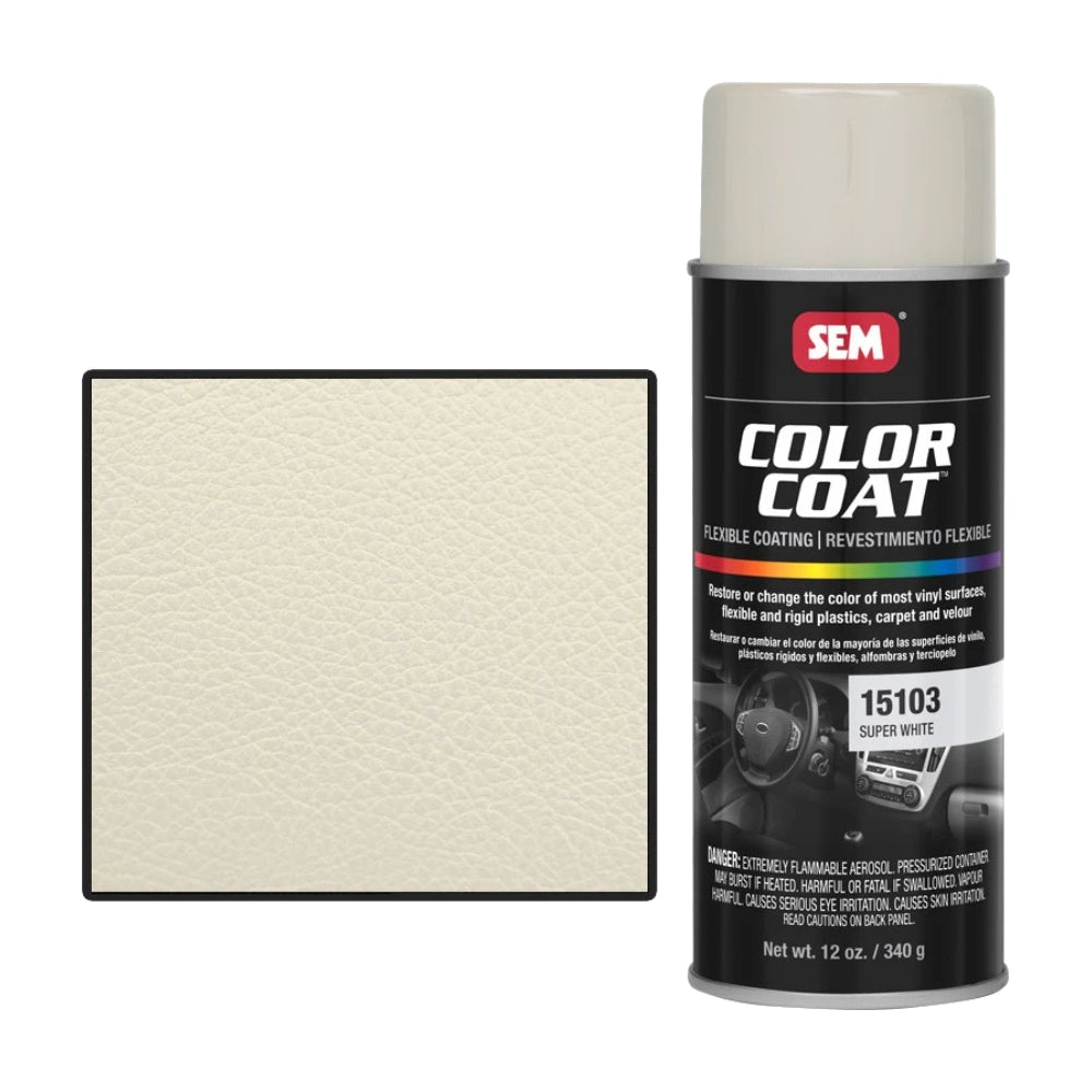 SEM® Color Coat™ Super White Vinyl Paint (15103) [12 oz] Image 1