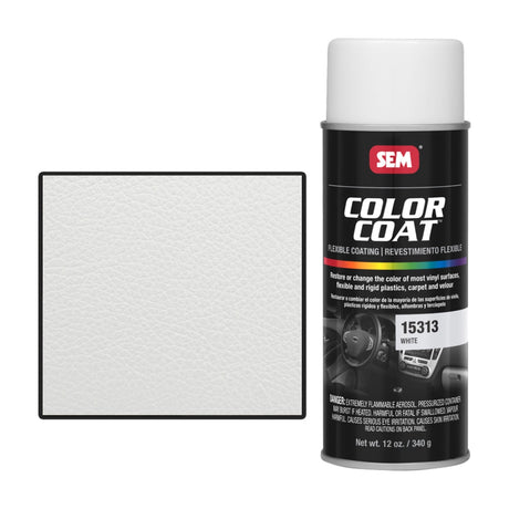 SEM® Color Coat™ White Vinyl Paint (15313) [12 oz] Image 1