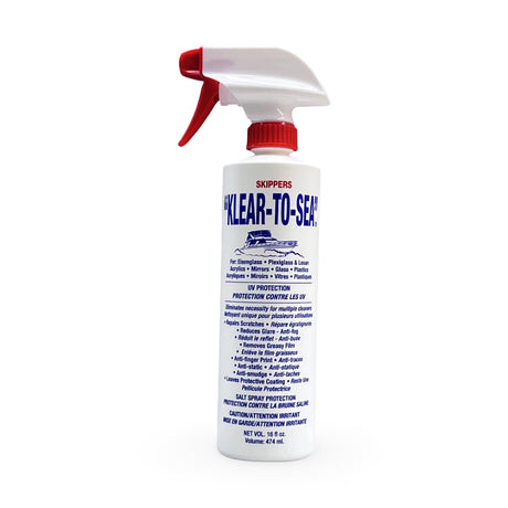Skippers "KLEAR-TO-SEA" Clear Vinyl Cleaner (16 oz) Image 1