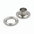 SS-4 1/2" (#4) Stainless Steel Plain Rim (Sheet) Grommet Image 1