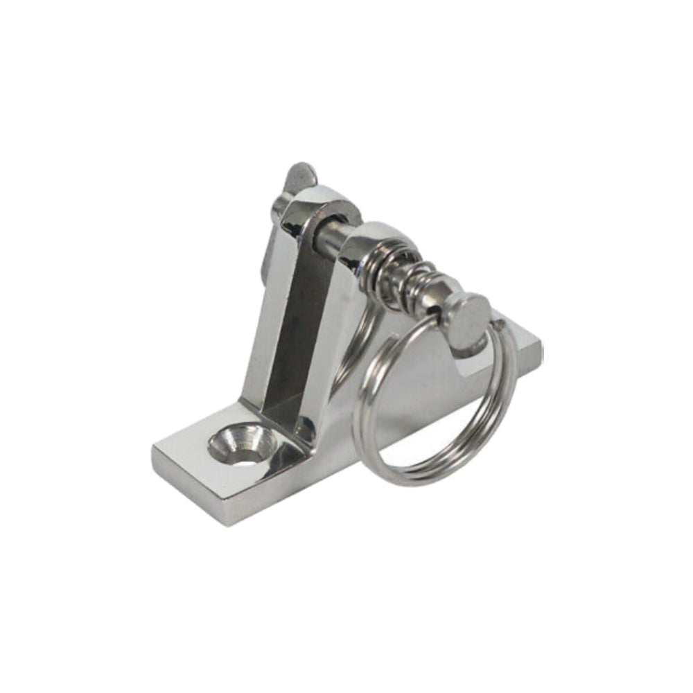 Stainless Steel 90° Deck Mount Image 1