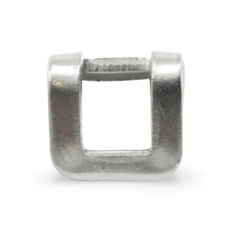 Stainless Steel "V" Stop for YKK® #10 VISLON® (Molded Tooth) Zipper Chain Image 2