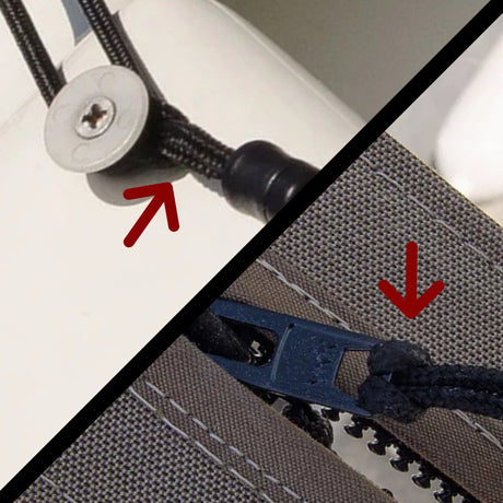 Stayput™ Shock Cord/Zipper Slider Pull Image 3