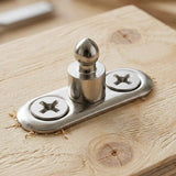 TENAX® Self-Locking Fastener Nickel-Plated Brass Base Peg Image 2