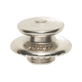 TENAX® Self-Locking Fastener Nickel-Plated Brass Button Image 1