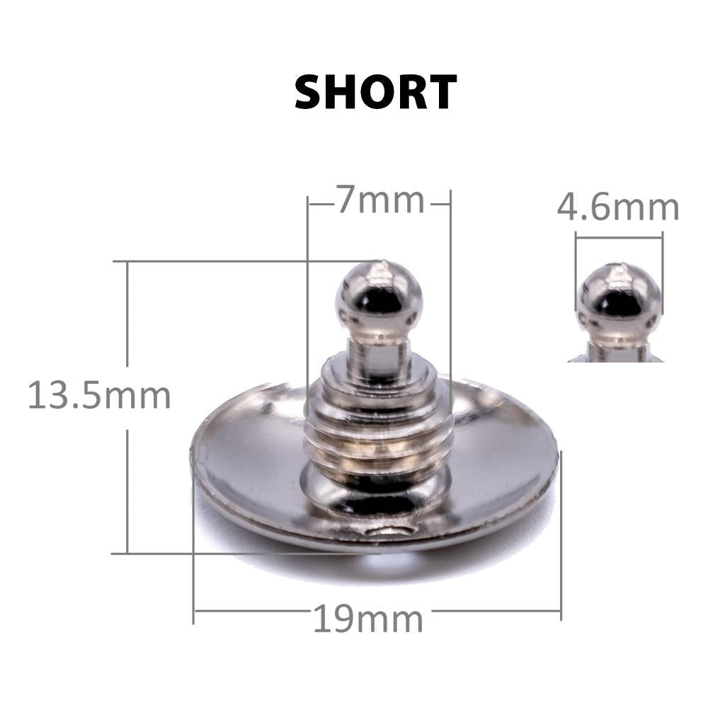 TENAX® Self-Locking Fastener Nickel-Plated Brass Canvas Peg Image 3