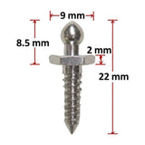 TENAX® Self-Locking Fastener Wood Screw Peg Image 2