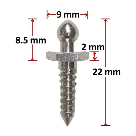 TENAX® Self-Locking Fastener Wood Screw Peg Image 2