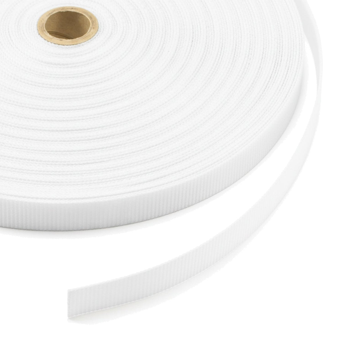White Polyester Webbing (1.8 mm) Image 1