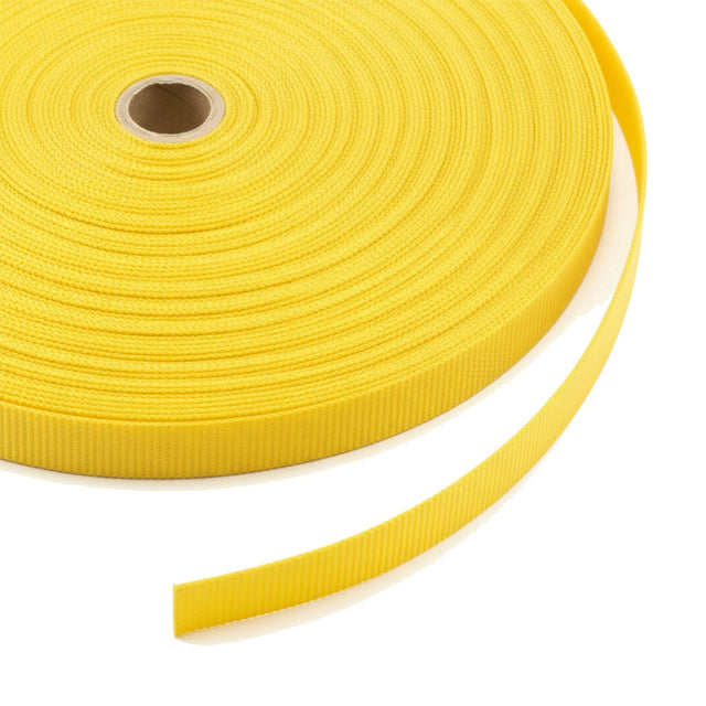 Yellow Polyester Webbing (1.8 mm) Image 1