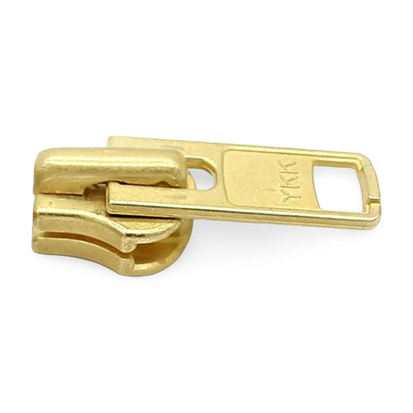 YKK® #10 Brass Single-Pull Zipper Slider Image 2