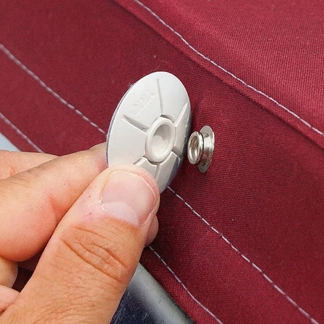 YKK® SNAD® Line 24 (5/8") Adhesive-Backed Snap Fastener Socket Image 2
